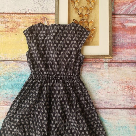 Modcloth Skillshare in the Air A-Line Arrows Dress - Picture 10 of 12